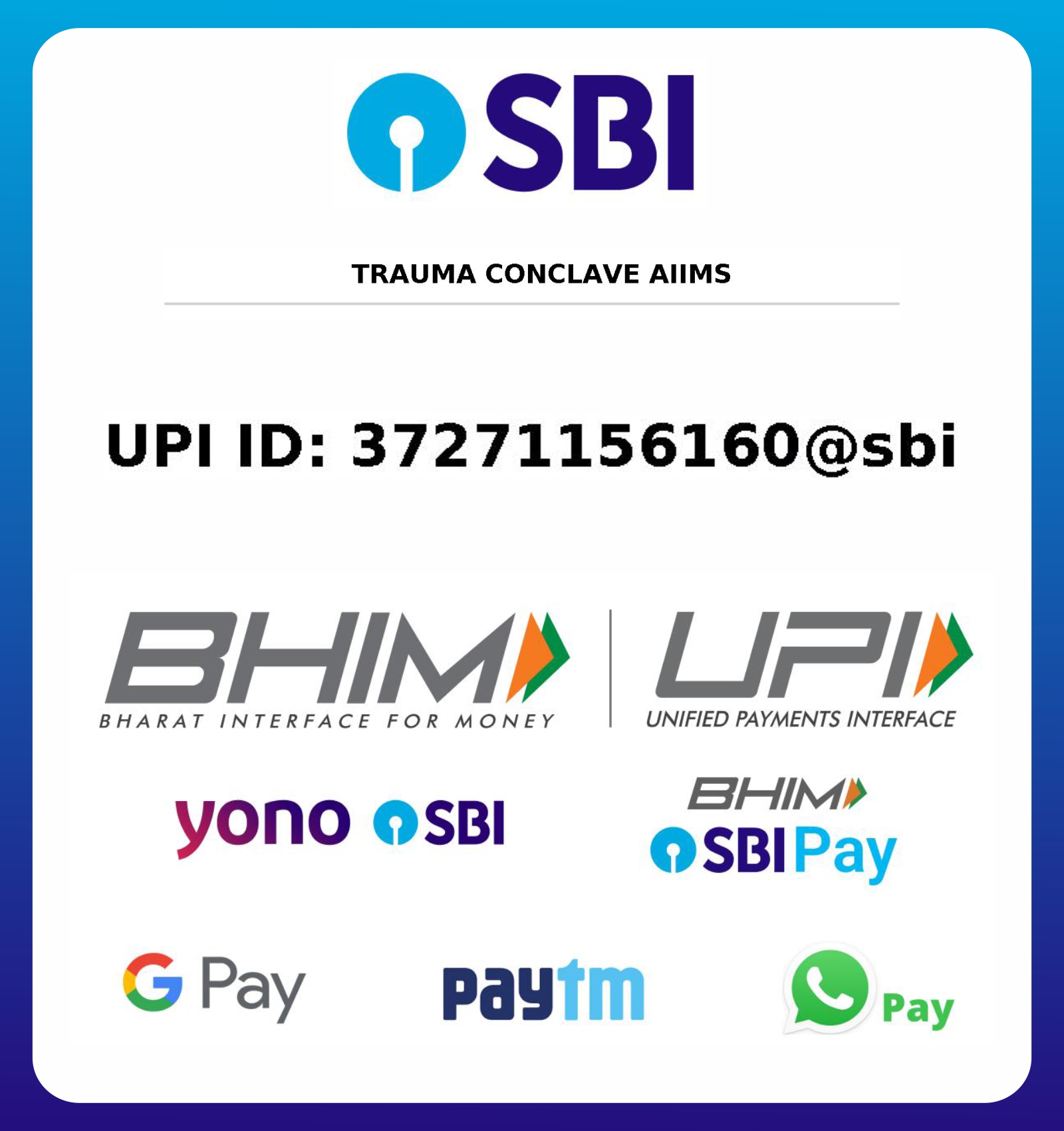 QR Code for Payment